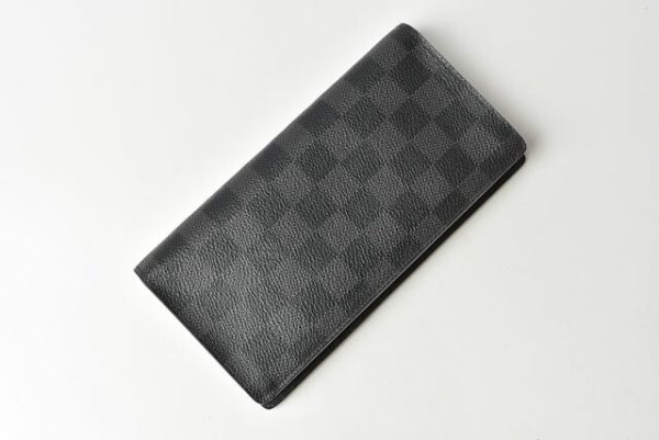 2311 lv 2 Louis Vuitton Long Wallet Portefeuille Brother Damier Graphite