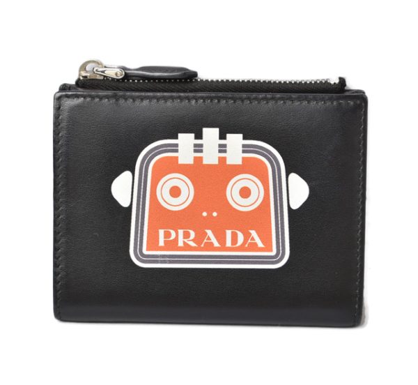 231103 p 1 Prada Wallet Robot Black