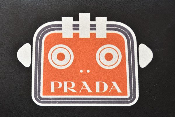 231103 p 6 Prada Wallet Robot Black