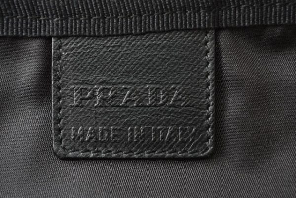 23112507 p 8 Prada Pouch Pouch Nylon Black