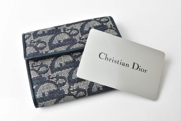 23112521 d 12 Christian Dior Wallet Trotter Blue