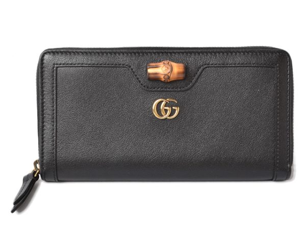 231201 g 1 Gucci Diana Wallet Black