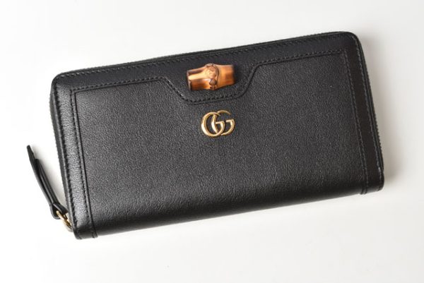 231201 g 2 Gucci Diana Wallet Black