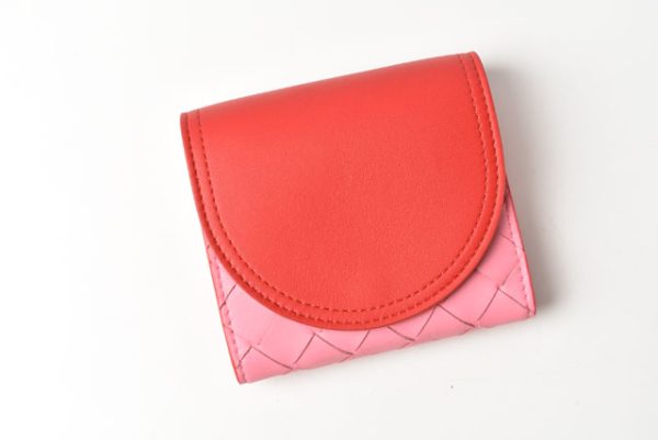 231206 bv 2 Bottega Veneta Wallet Pink Red