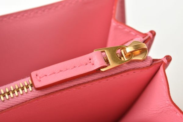 231206 bv 7 Bottega Veneta Wallet Pink Red