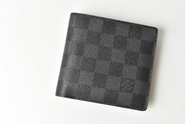 231207 lv 2 Louis Vuitton Wallet Portefeuille Marco Damier Graphite