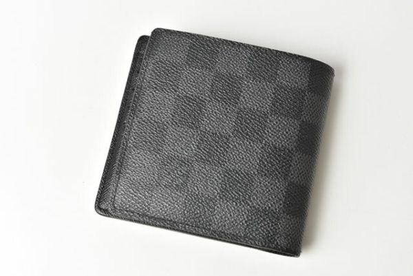 231207 lv 3 Louis Vuitton Wallet Portefeuille Marco Damier Graphite