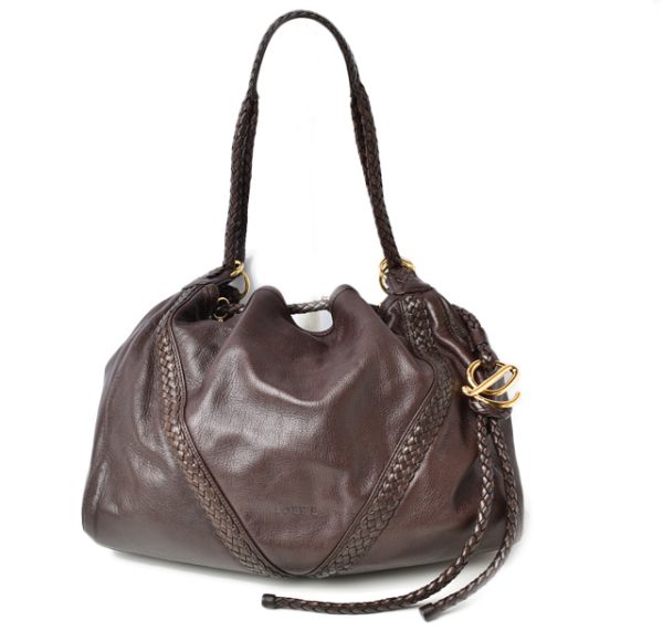 23122124 lo 1 Loewe Shoulder Bag Nappa Brown