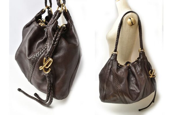 23122124 lo 2 Loewe Shoulder Bag Nappa Brown