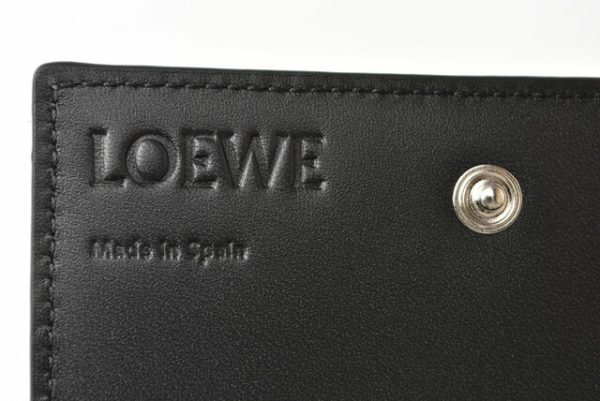 23122125 lo 6 Loewe Coin Case Anagram Black Black