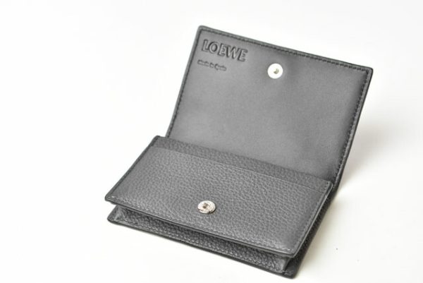 23122125 lo 8 Loewe Coin Case Anagram Black Black