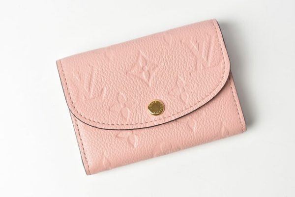 23122128 lv 2 Louis Vuitton Wallet Monogram Empreinte Rose Poudre