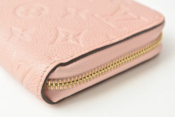 23122129 lv 12 Louis Vuitton Long Wallet Zippy Wallet Empreinte Rose Poudre