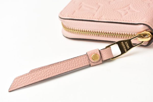 23122129 lv 4 Louis Vuitton Long Wallet Zippy Wallet Empreinte Rose Poudre