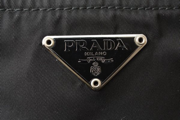 23122131 p 9 Prada Shoulder Bag Tessuto Black