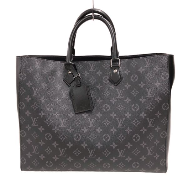 2339530009060 LOUIS VUITTON Grand Sac Eclipse Eclipse Tote Bag Black