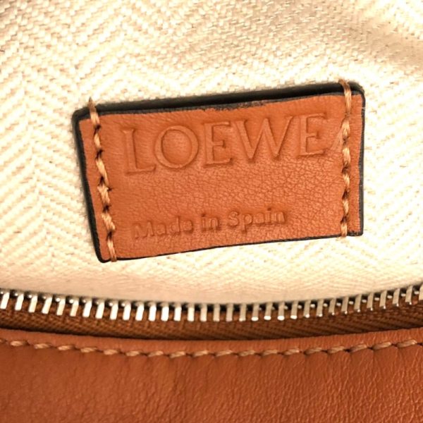 2339530013982 12 LOEWE Puzzle Bum Mini Brown Calf Waist Bag