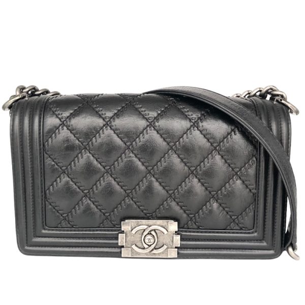 2339530014323 1 CHANEL Boy Chanel 25 A67086 calf shoulder bag