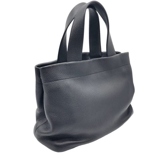 2339640019898 1 PRADA Medium Tote Black Vitello Dyno Soft Tote Bag