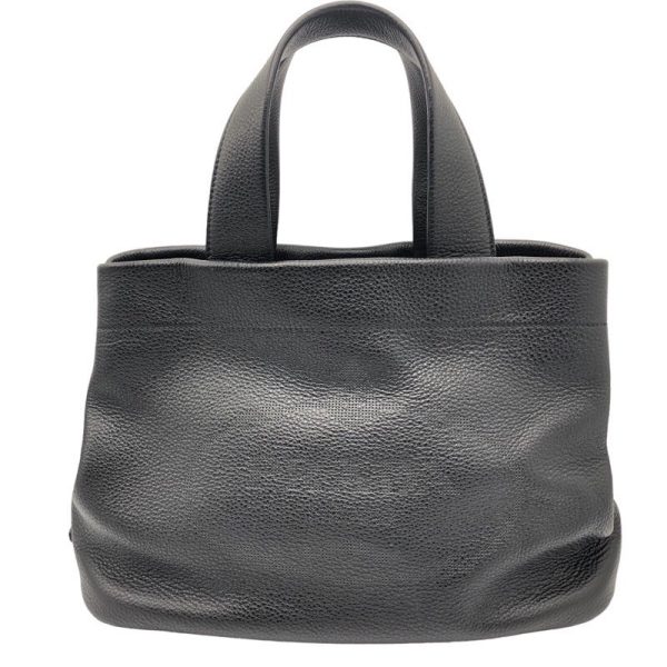 2339640019898 PRADA Medium Tote Black Vitello Dyno Soft Tote Bag