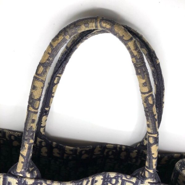 2339640020542 4 Christian Dior Book Tote Large Oblique Jacquard