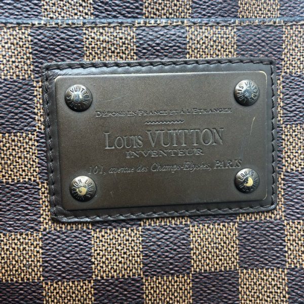 2339640020993 6 LOUIS VUITTON Pochette Plat N41100 Brown GD Shoulder Bag