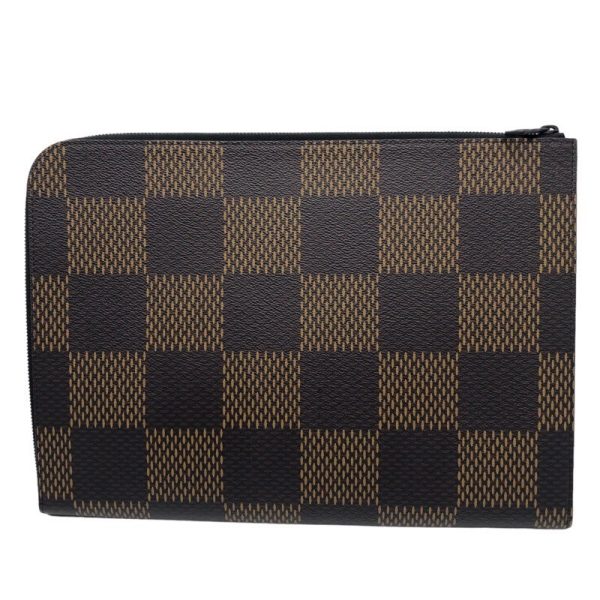 2339640021761 1 LOUIS VUITTON Pochette Jour NIGO Ebene Giant Clutch Bag