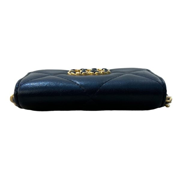 2339650015101 5 CHANEL Flap Coin Black Lambskin Pouch