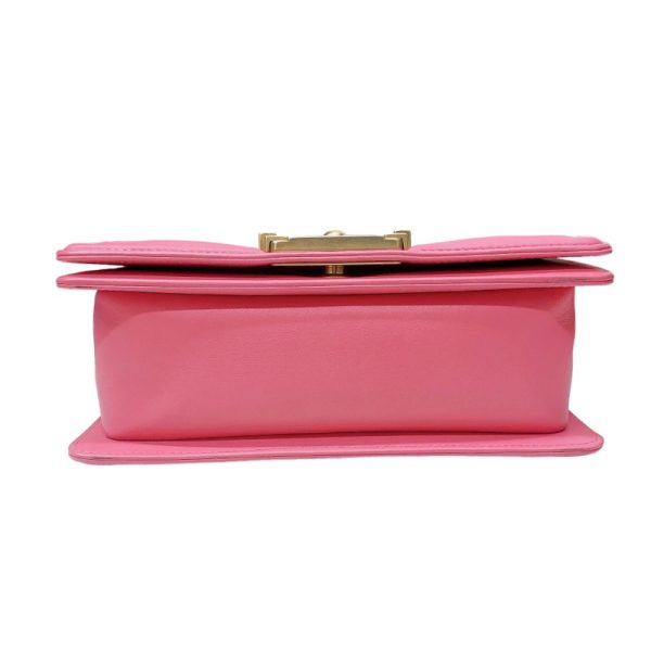 2339650016863 5 CHANEL Boy Chanel 20 Pink Lambskin Shoulder Bag