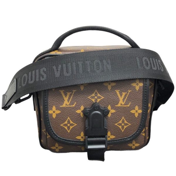 2339700013064 LOUIS VUITTON Quest Messenger Brown Monogram Macassar Shoulder Bag