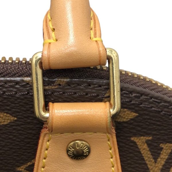 2339700013705 11 LOUIS VUITTON Alma BB Brown Monogram Shoulder Bag