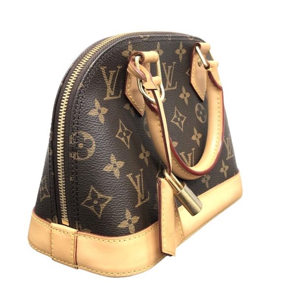 2339700013705 2 LOUIS VUITTON Alma BB Brown Monogram Shoulder Bag