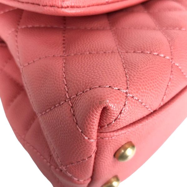 2340520061692 6 CHANEL Coco Handle XS Caviar Skin Pink 2WAY Shoulder Bag