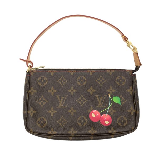 2340520076801 1 LOUIS VUITTON Pochette Accessoire M95008 Monogram Cherry