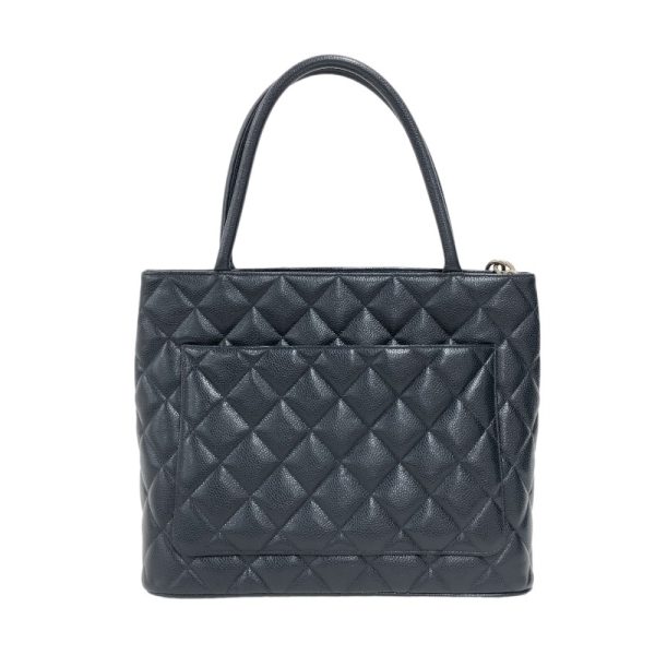 2340520090197 1 CHANEL tote A01804 No 5 Blue caviar skin tote bag