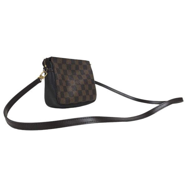 2340520092962 2 LOUIS VUITTON Makeup Brown Damier Shoulder Bag