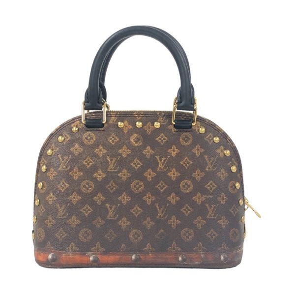 2340520097141 2 LOUIS VUITTON Alma BB Brown Trunk Shoulder Bag