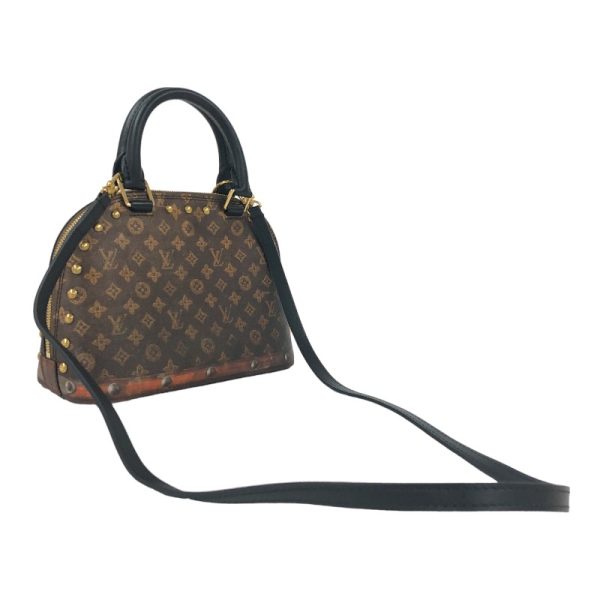 2340520097141 3 LOUIS VUITTON Alma BB Brown Trunk Shoulder Bag