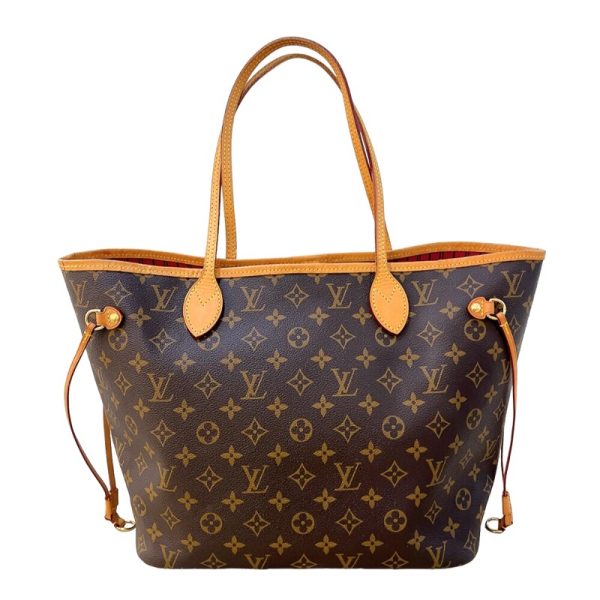 2340530023307 2 LOUIS VUITTON Neverfull MM Brown Monogram Tote Bag