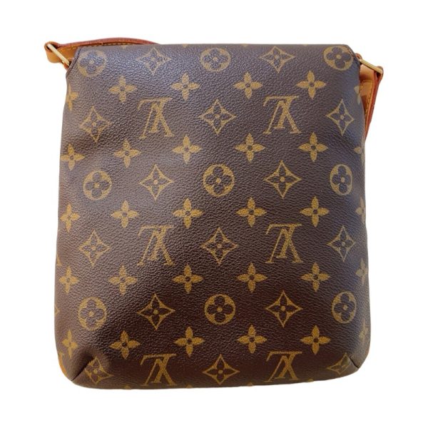 2341280014546 2 LOUIS VUITTON Musette Salsa Short M51258 Brown Shoulder Bag