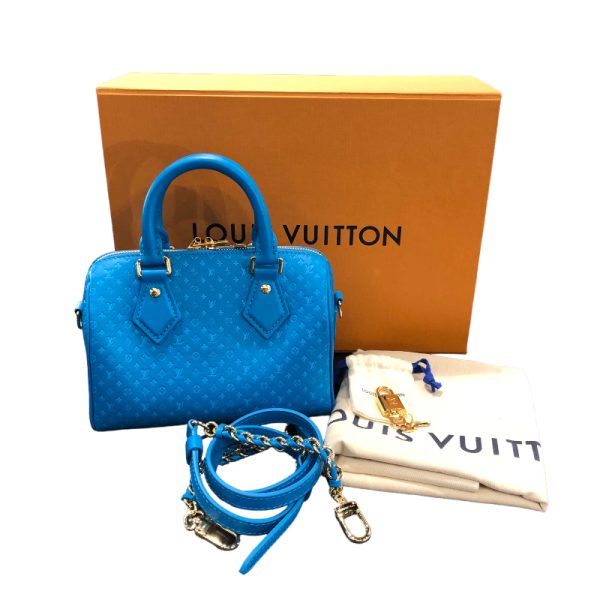 2341810012844 17 LOUIS VUITTON Speedy Bandouliere 20 M22596 Handbag