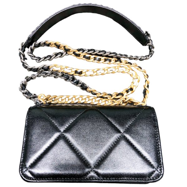 2341810025677 4 CHANEL Chain Clutch AP3067 BlackLambskin Shoulder Bag