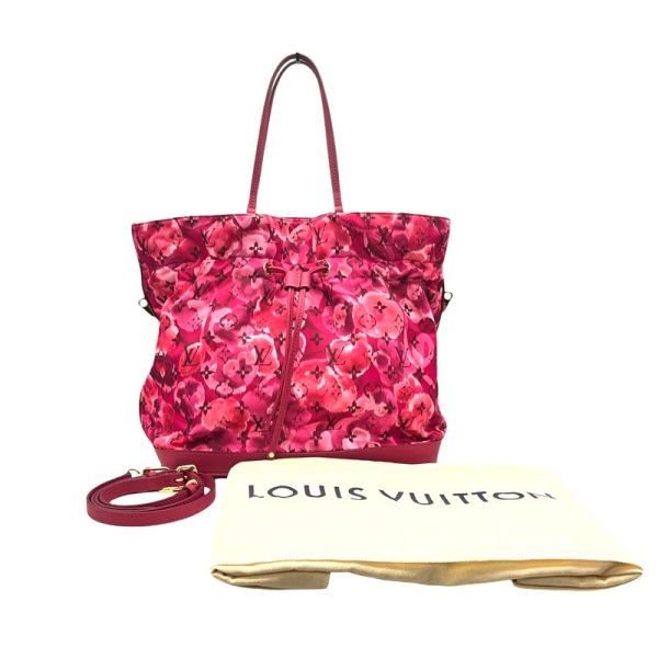 2342290035385 15 LOUIS VUITTON Noefru MM M94313 Ikat Flower Nylon Tote