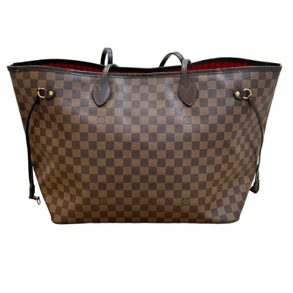 2342330025222 3 LOUIS VUITTON NeverFull GM Brown Damier Tote Bag