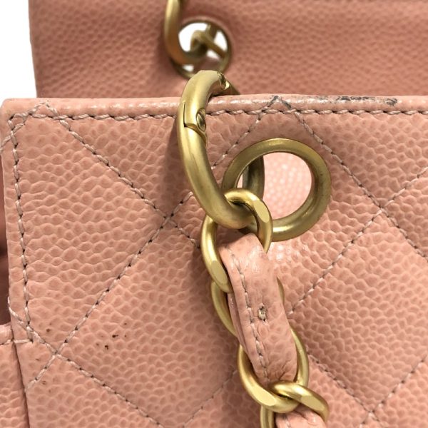 2343080004598 10 CHANEL Cocomark Matelasse Chain Handbag Pink Caviar