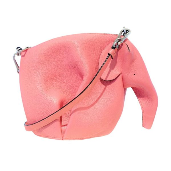 2343080006066 1 LOEWE Elephant Shoulder Bag Calf Shoulder Bag