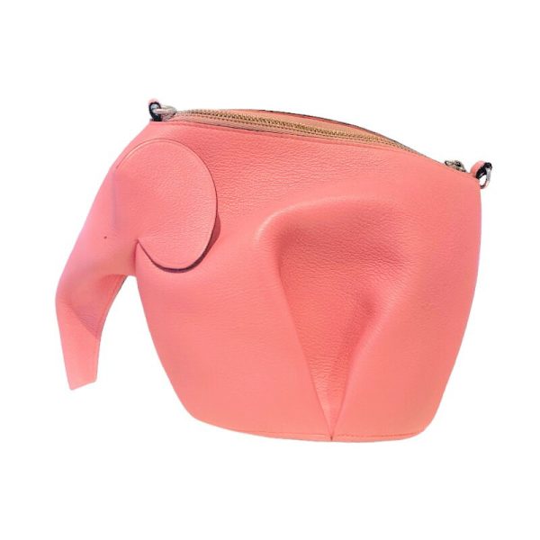 2343080006066 2 LOEWE Elephant Shoulder Bag Calf Shoulder Bag