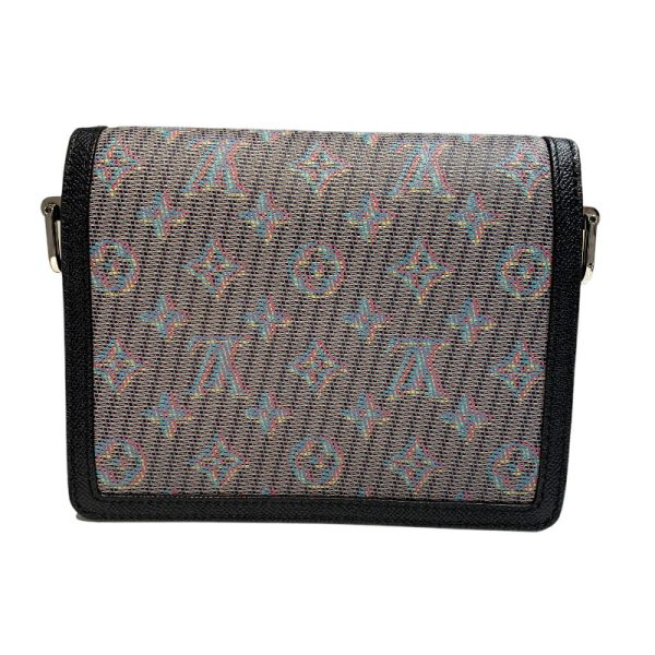 2343470005556 2 LOUIS VUITTON Dauphine MINI Blue Multicolor Calf Shoulder Bag