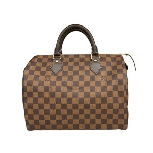 2343800001784 1 LOUIS VUITTON Monogram PVC Drouot Shoulder Bag Brown