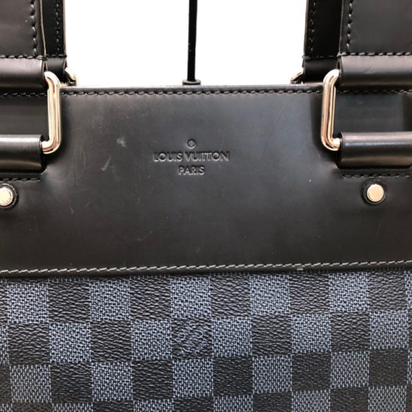 2344160000974 7 LOUIS VUITTON Cava Voyager Black Damier Tote Bag